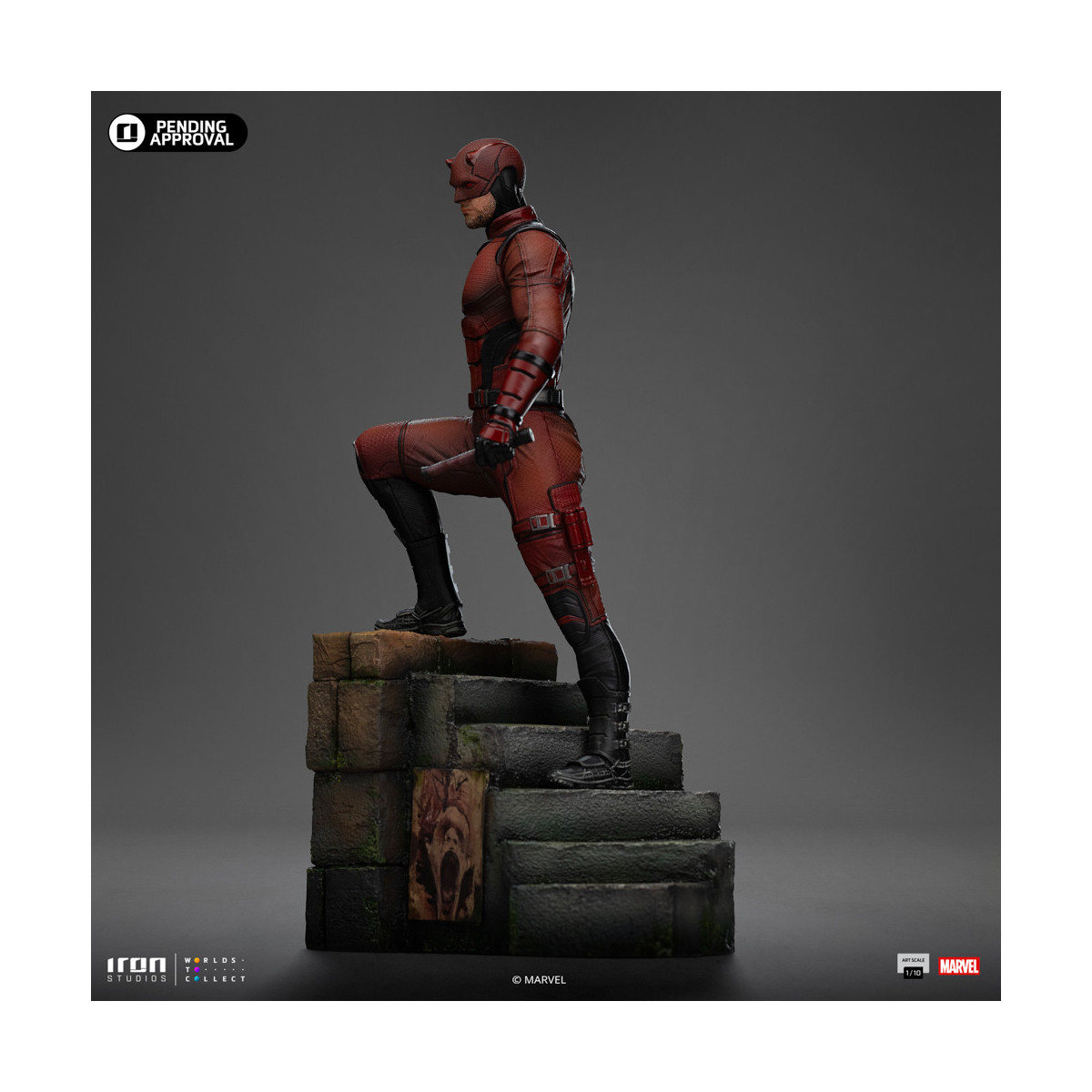 Iron Studios Marvel - Daredevil Born Again - Daredevil in scala 1/10