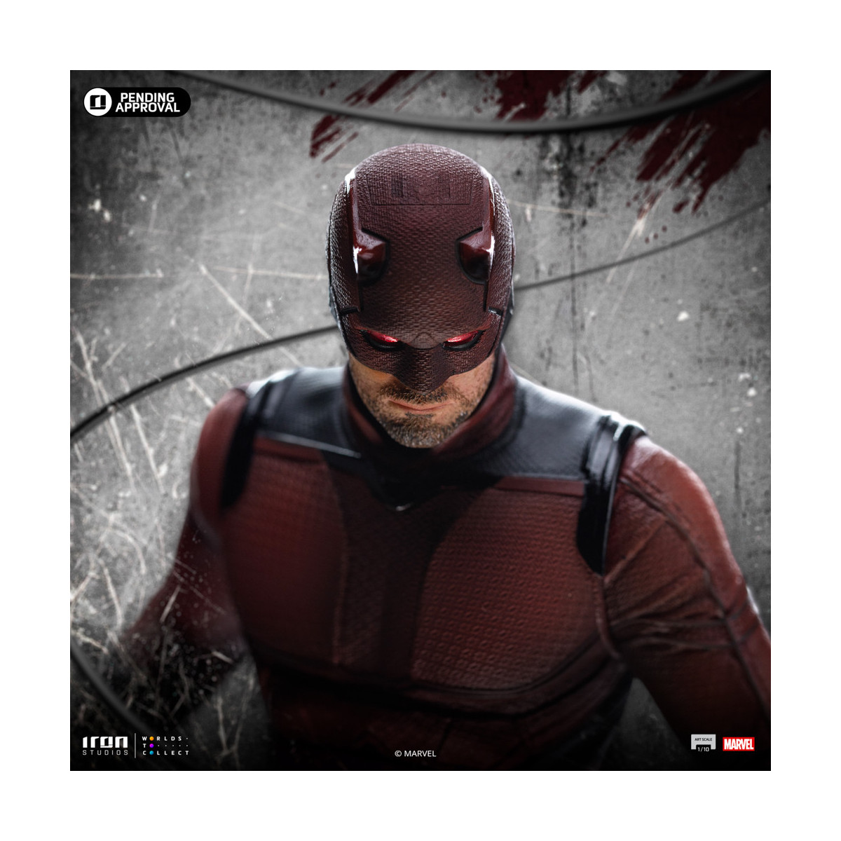 Iron Studios Marvel - Daredevil Born Again - Daredevil in scala 1/10