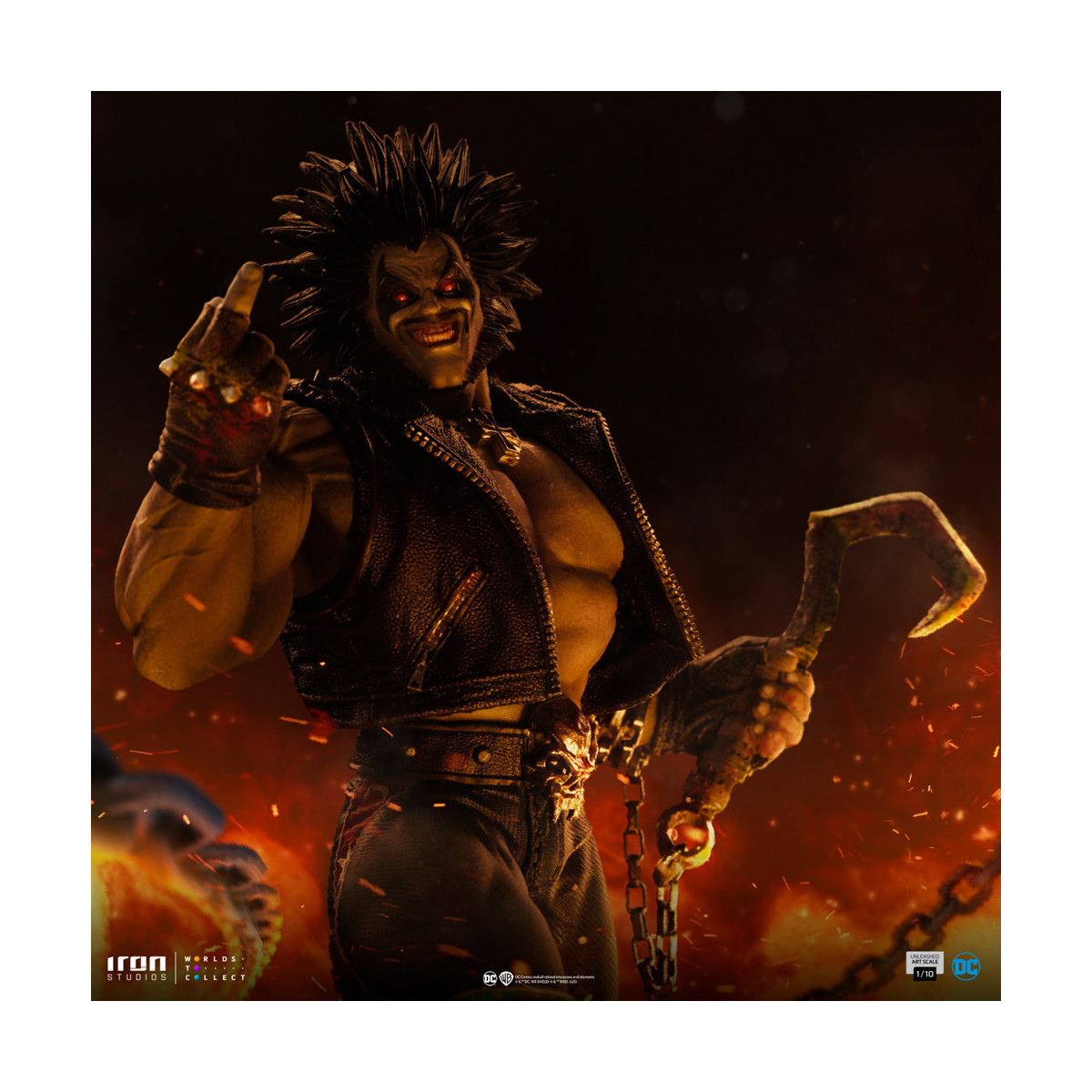 Iron Studios DC Comics - Lobo Unleashed BDS Arts Scala 1/10