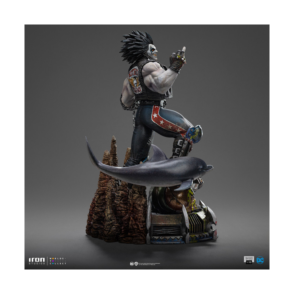 Iron Studios DC Comics - Lobo Unleashed BDS Arts Scala 1/10