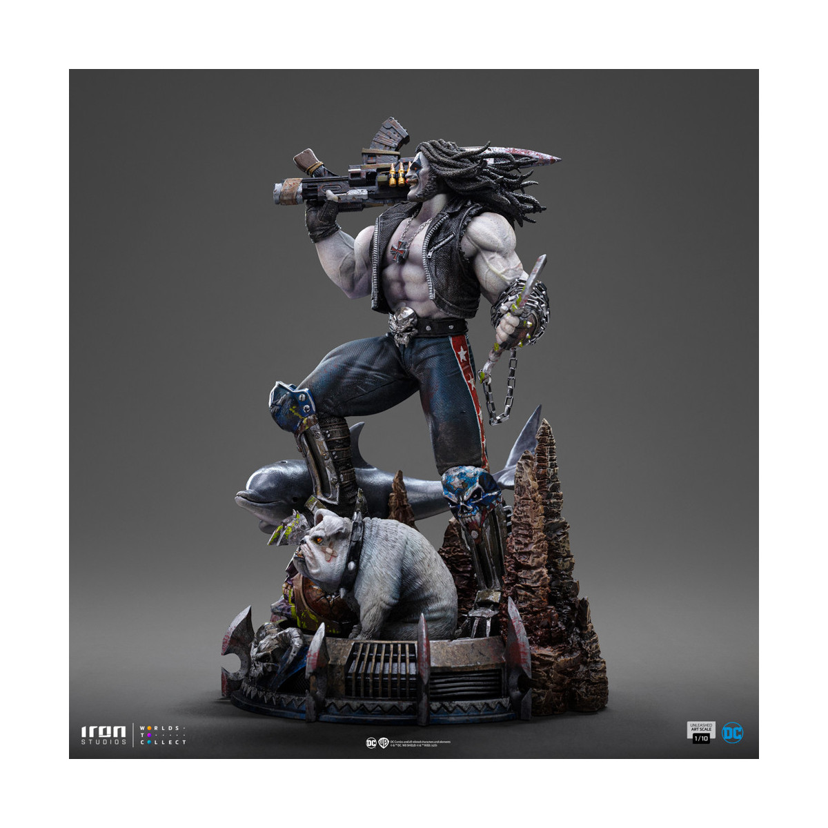 Iron Studios DC Comics - Lobo Unleashed BDS Arts Scala 1/10