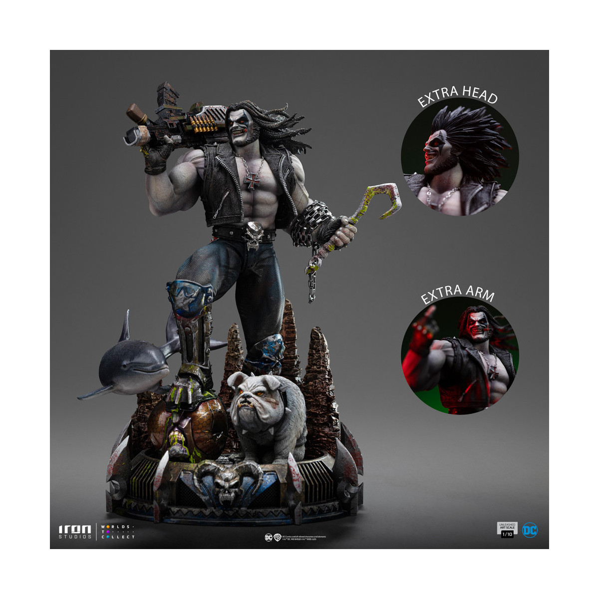 Iron Studios DC Comics - Lobo Unleashed BDS Arts Scala 1/10
