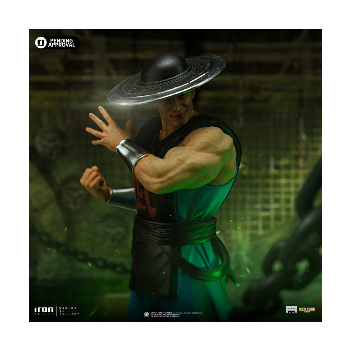 Iron Studios - Mortal Kombat - Kung Lao Art Scale 1/10