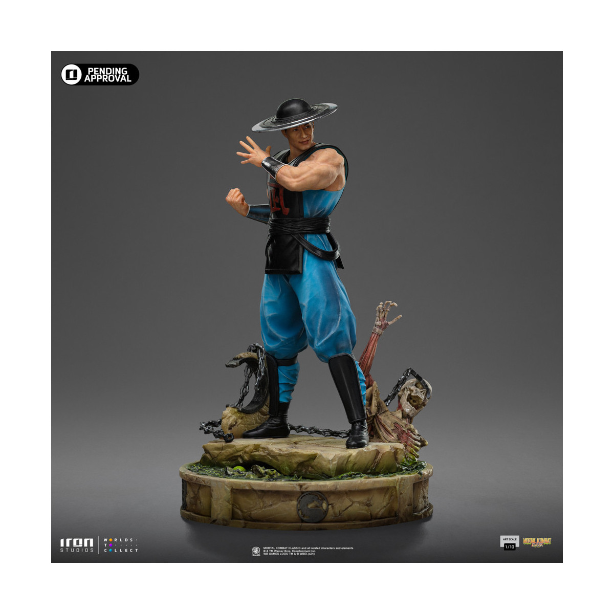 Iron Studios - Mortal Kombat - Kung Lao Art Scale 1/10