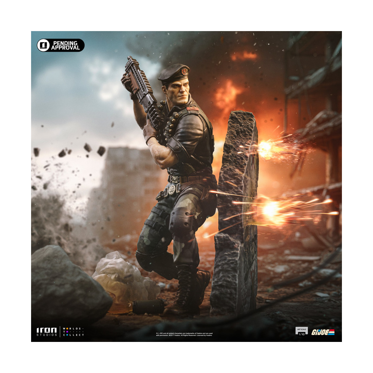 Iron Studios G.I.Joe - Joe Flint BDS Art Scale 1/10