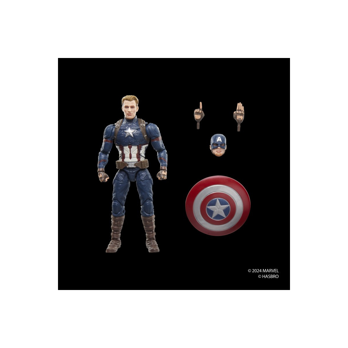 Hasbro Serie Leggende Marvel - Capitan America - Avengers: Endgame