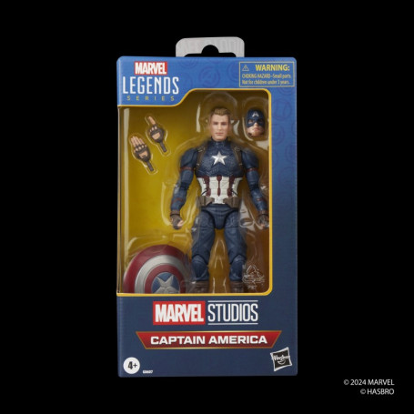 Hasbro Serie Leggende Marvel - Capitan America - Avengers: Endgame