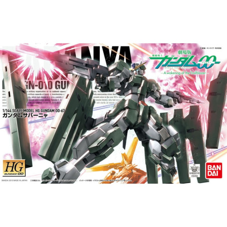Bandai - Gunpla - 1/144 HG- GN-010 GUNDAM ZABANYA - Mobile Suit Gundam 00