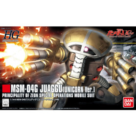 Bandai - Gunpla - 1/144 HG- MSM-04G JUAGGU (UNICORN VER.) - Mobile Suit Gundam Unicorn - Universo Century