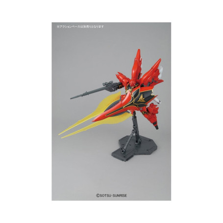 Bandai - Gunpla - 1/100 MG - MSN-06S SINANJU Anime Color Ver. - Mobile Suit Gundam Unicorn