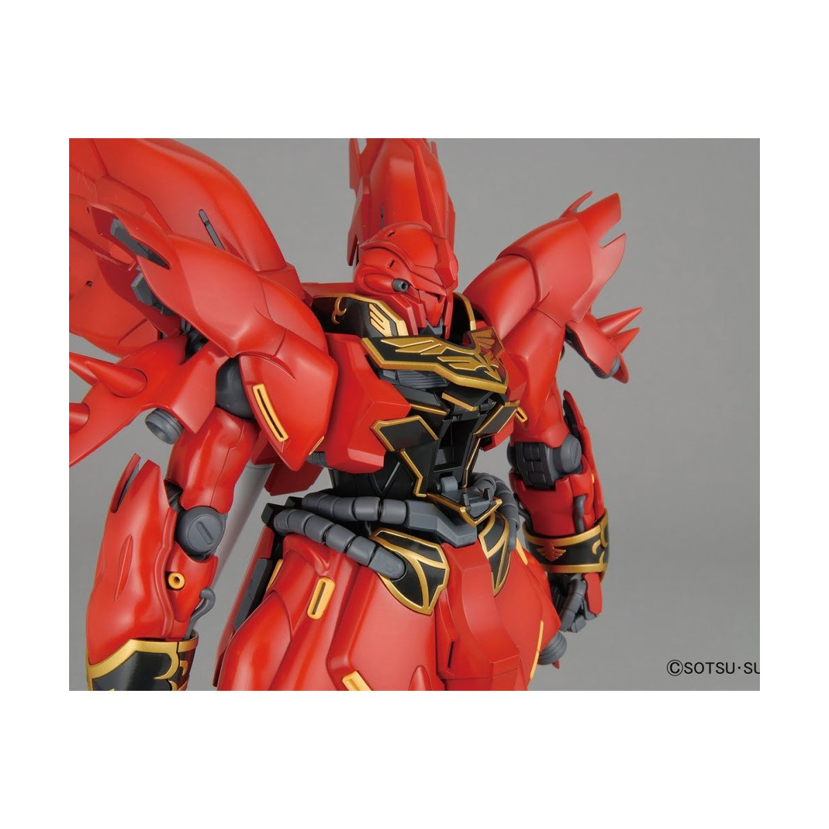 Bandai - Gunpla - 1/100 MG - MSN-06S SINANJU Anime Color Ver. - Mobile Suit Gundam Unicorn