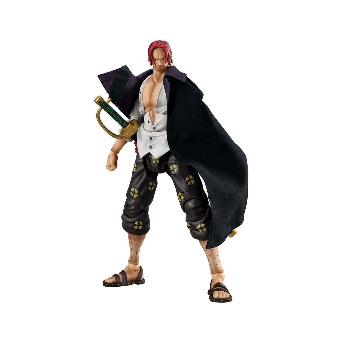 Megahouse One Piece - Eroi d'azione variabili Shanks dai capelli rossi Ver. 1.5