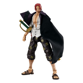 Megahouse One Piece - Eroi d'azione variabili Shanks dai capelli rossi Ver. 1.5