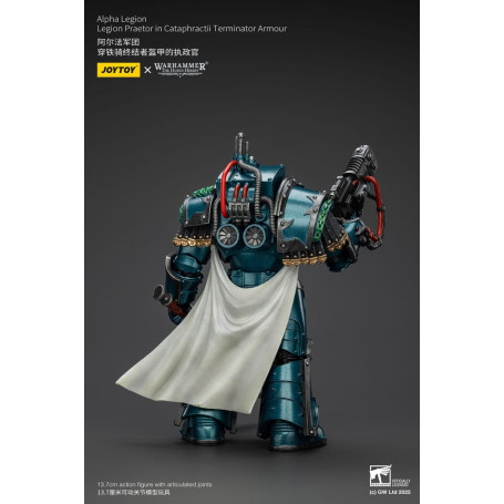 Joytoy - Warhammer - Legione Alfa - Pretore della Legione in armatura da Terminator Cataphractii - L'Eresia di Horus