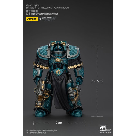 Joytoy - Warhammer - Legione Alfa - Terminator Lernaean con Volkite - L'Eresia di Horus