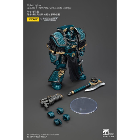 Joytoy - Warhammer - Legione Alfa - Terminator Lernaean con Volkite - L'Eresia di Horus