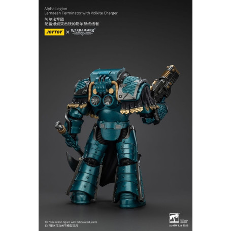Joytoy - Warhammer - Legione Alfa - Terminator Lernaean con Volkite - L'Eresia di Horus