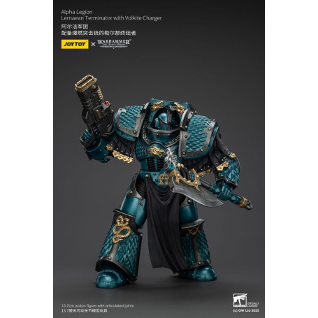 Joytoy - Warhammer - Legione Alfa - Terminator Lernaean con Volkite - L'Eresia di Horus