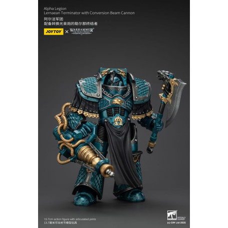 Joytoy - Warhammer - Legione Alfa - Terminator di Lernae con cannone a raggi di conversione - L'Eresia di Horus