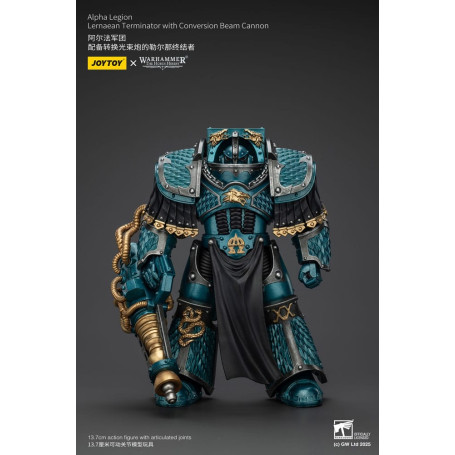 Joytoy - Warhammer - Legione Alfa - Terminator di Lernae con cannone a raggi di conversione - L'Eresia di Horus
