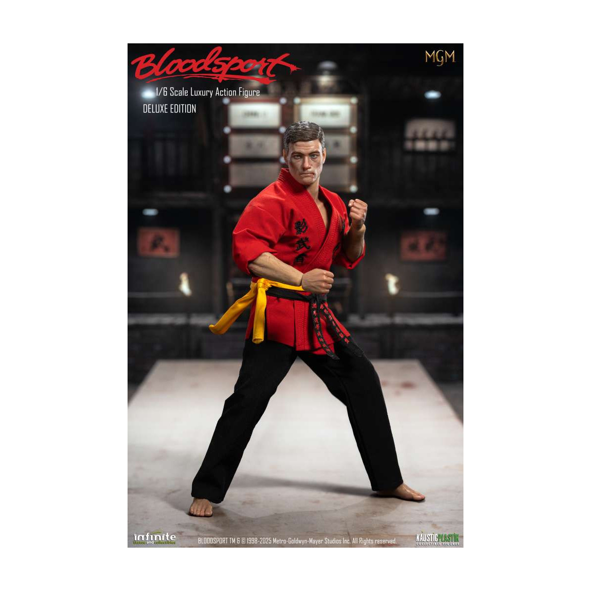 Statua infinita X Kaustic Plastik - Frank Dux Deluxe 1/6 -Bloodsport