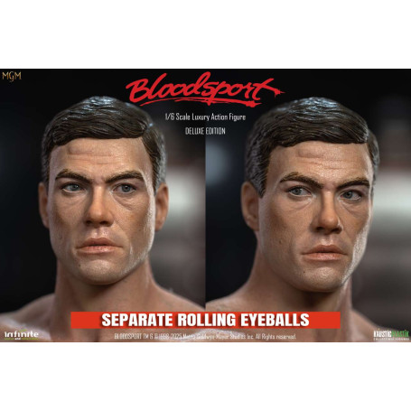 Statua infinita X Kaustic Plastik - Frank Dux Deluxe 1/6 -Bloodsport