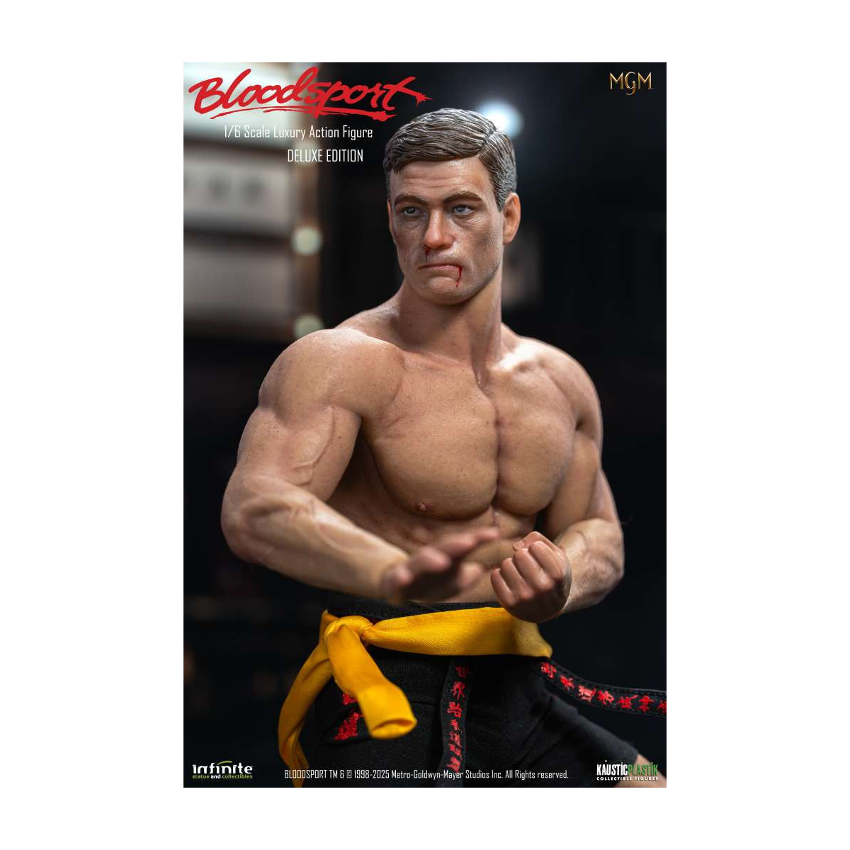 Statua infinita X Kaustic Plastik - Frank Dux Deluxe 1/6 -Bloodsport
