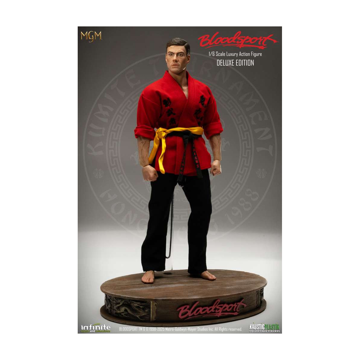 Statua infinita X Kaustic Plastik - Frank Dux Deluxe 1/6 -Bloodsport