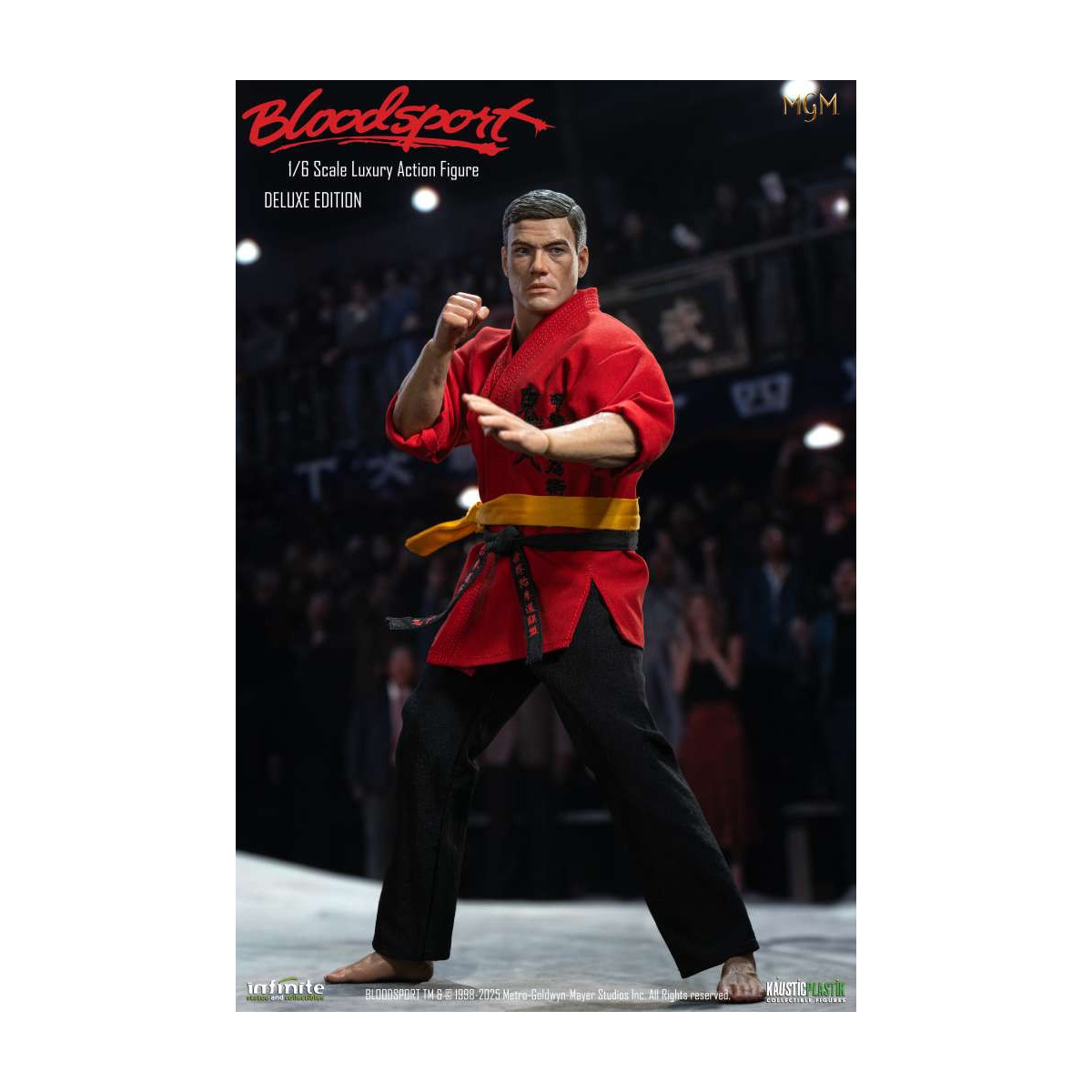Statua infinita X Kaustic Plastik - Frank Dux Deluxe 1/6 -Bloodsport