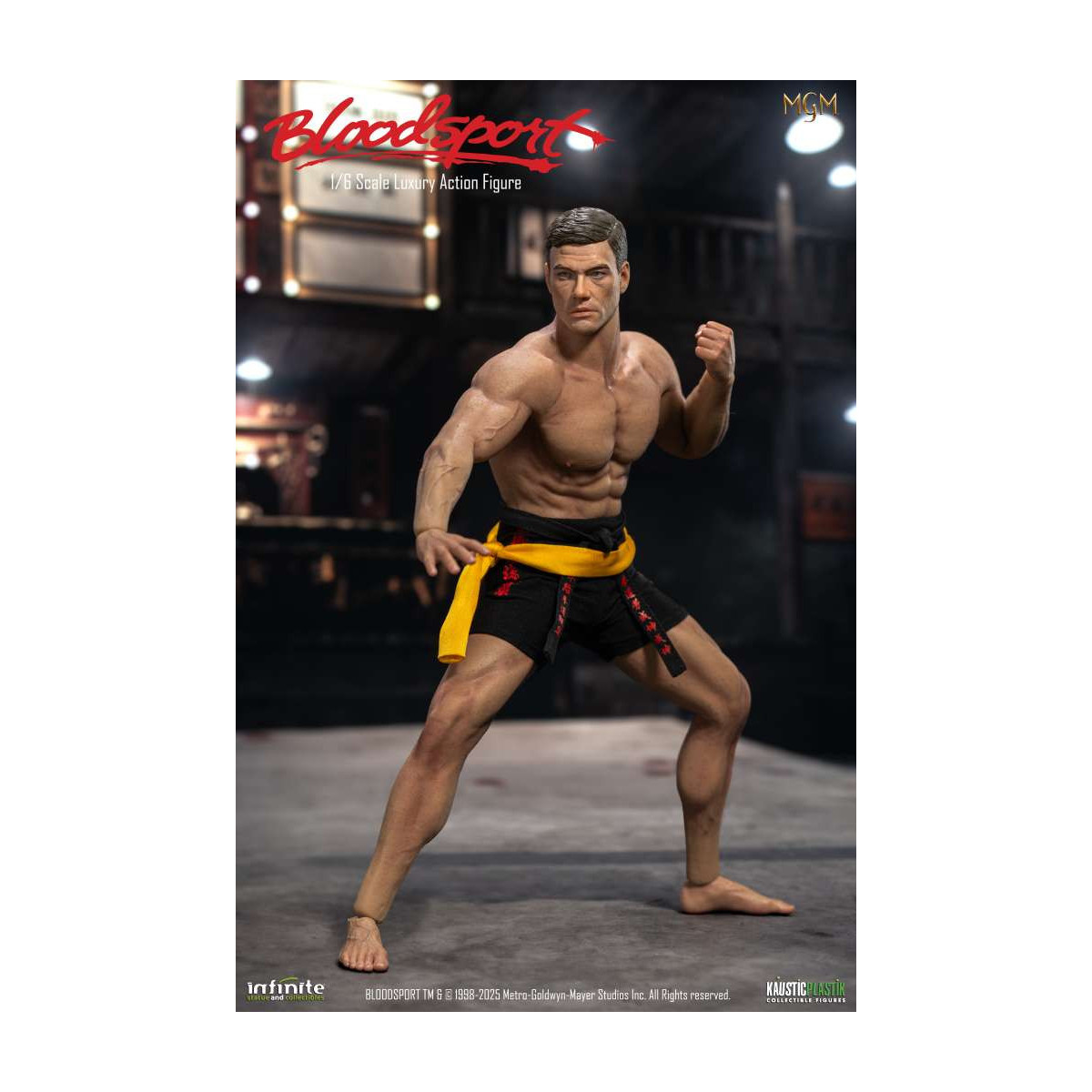 Statua Infinite X Kaustic Plastik - Frank Dux Edizione Standard 1/6 -Bloodsport