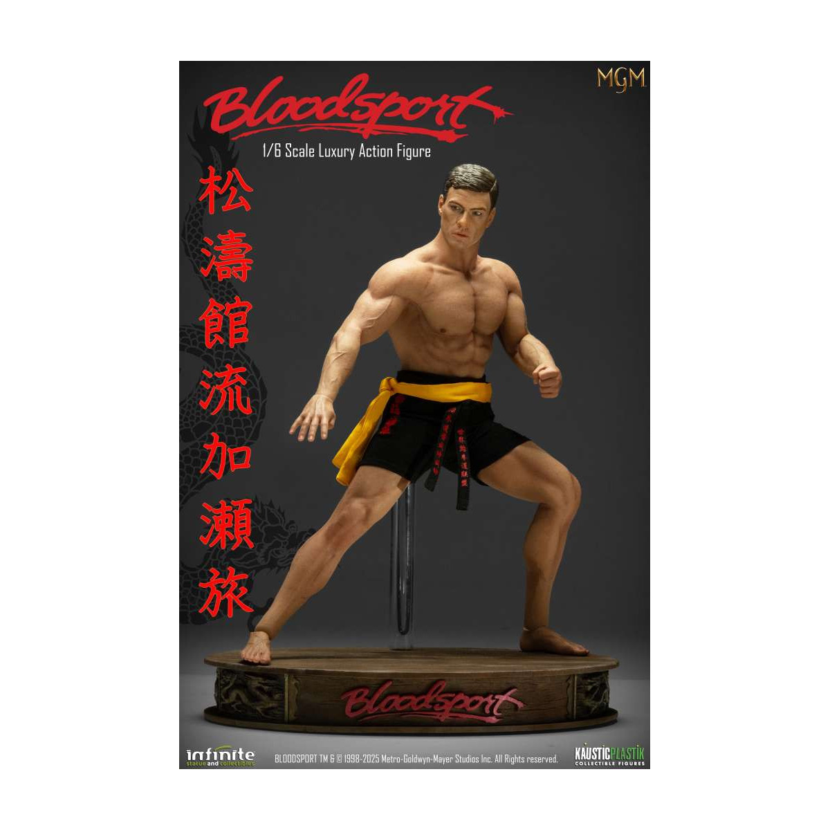 Statua Infinite X Kaustic Plastik - Frank Dux Edizione Standard 1/6 -Bloodsport