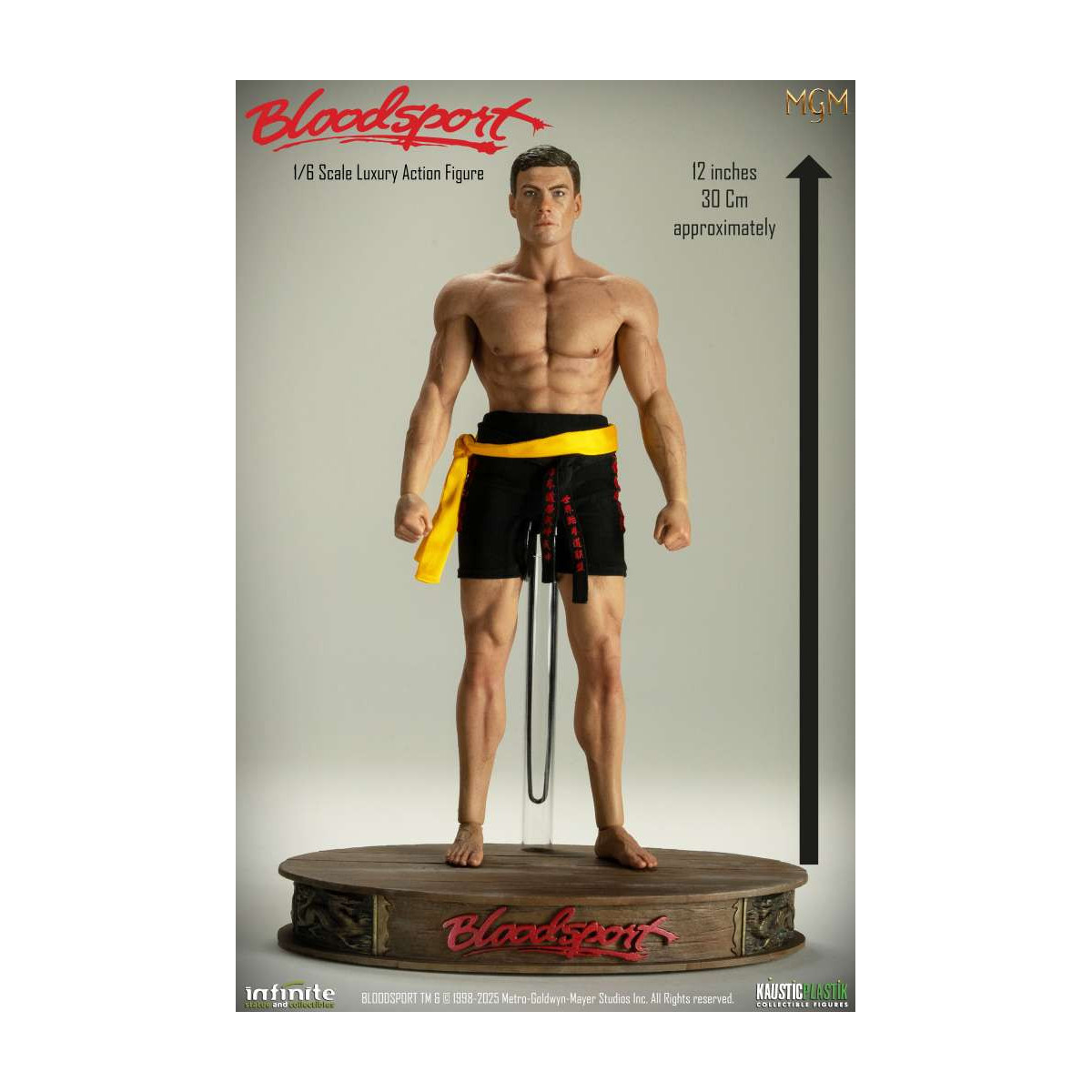 Statua Infinite X Kaustic Plastik - Frank Dux Edizione Standard 1/6 -Bloodsport