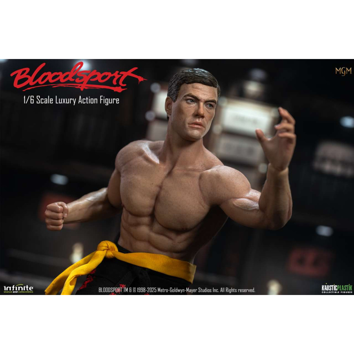 Statua Infinite X Kaustic Plastik - Frank Dux Edizione Standard 1/6 -Bloodsport