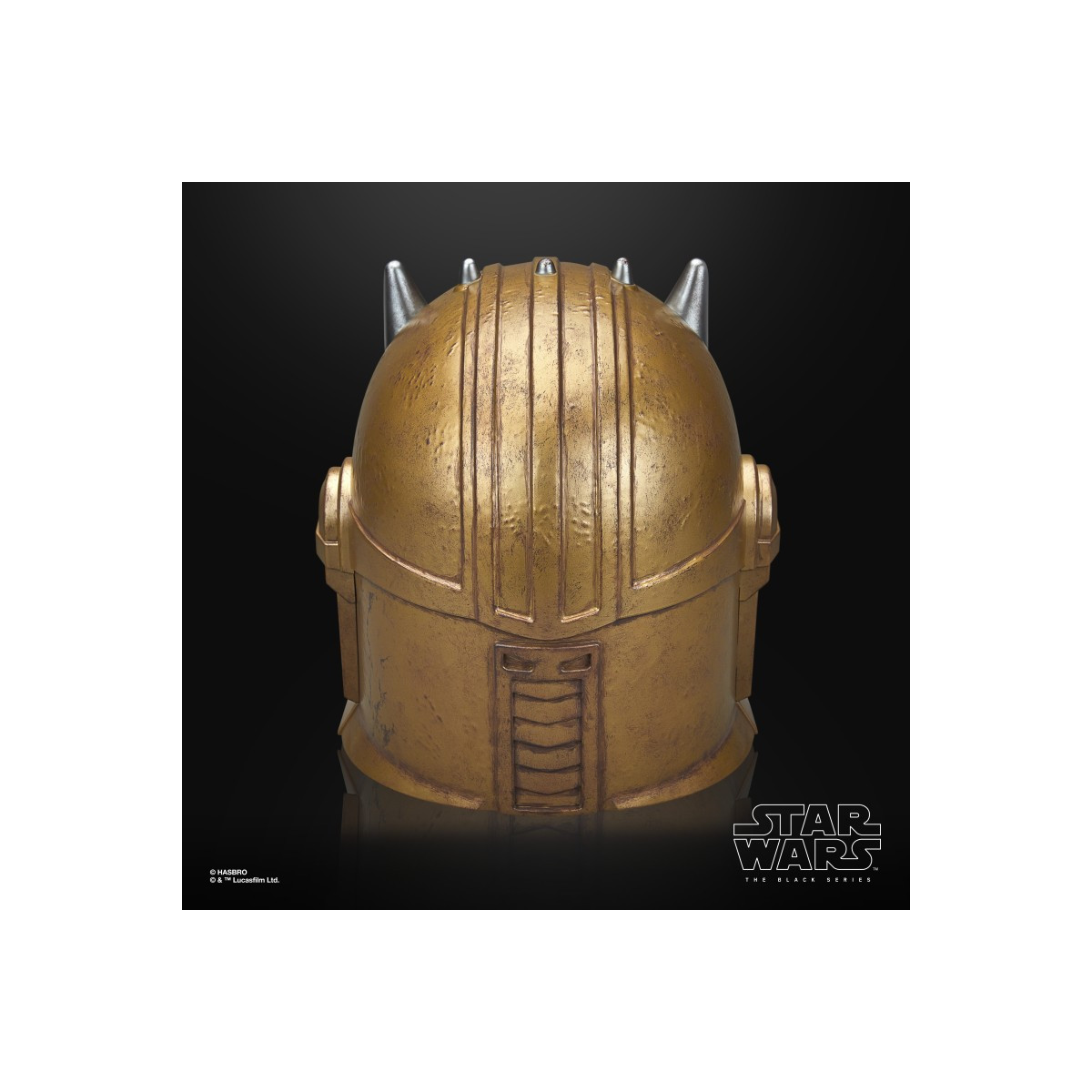 Hasbro - L'Armiere Il Mandaloriano - Star Wars Serie Nera Casco 1:1 Replica Premium