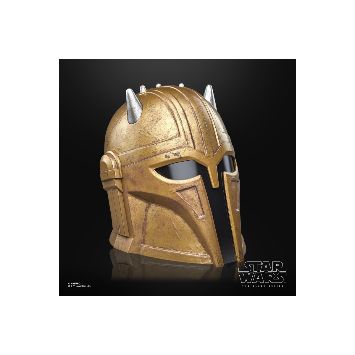 Hasbro - L'Armiere Il Mandaloriano - Star Wars Serie Nera Casco 1:1 Replica Premium