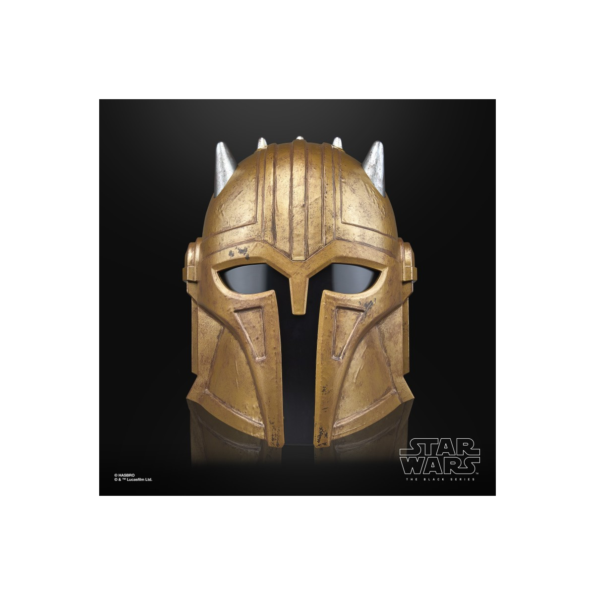 Hasbro - L'Armiere Il Mandaloriano - Star Wars Serie Nera Casco 1:1 Replica Premium