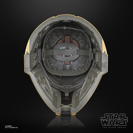 Hasbro - L'Armiere Il Mandaloriano - Star Wars Serie Nera Casco 1:1 Replica Premium