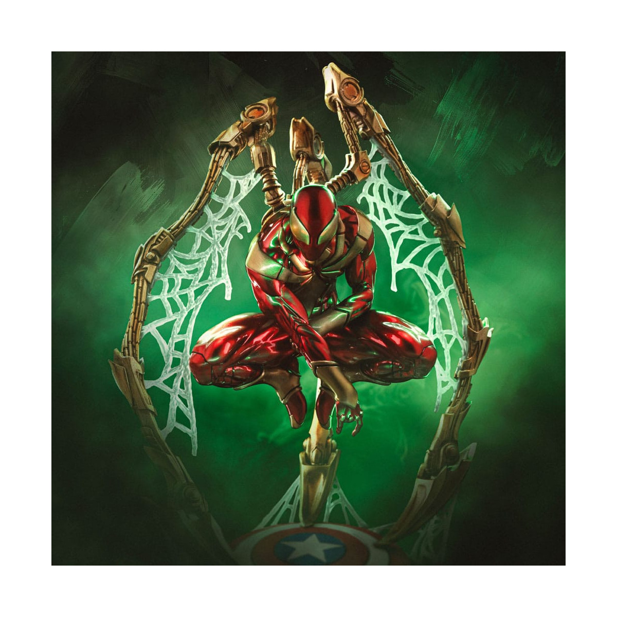 Iron Studios Marvel - BDS Art Scale Spider-man Iron Armor Comics 1/10 - Esclusiva CCXP 2024