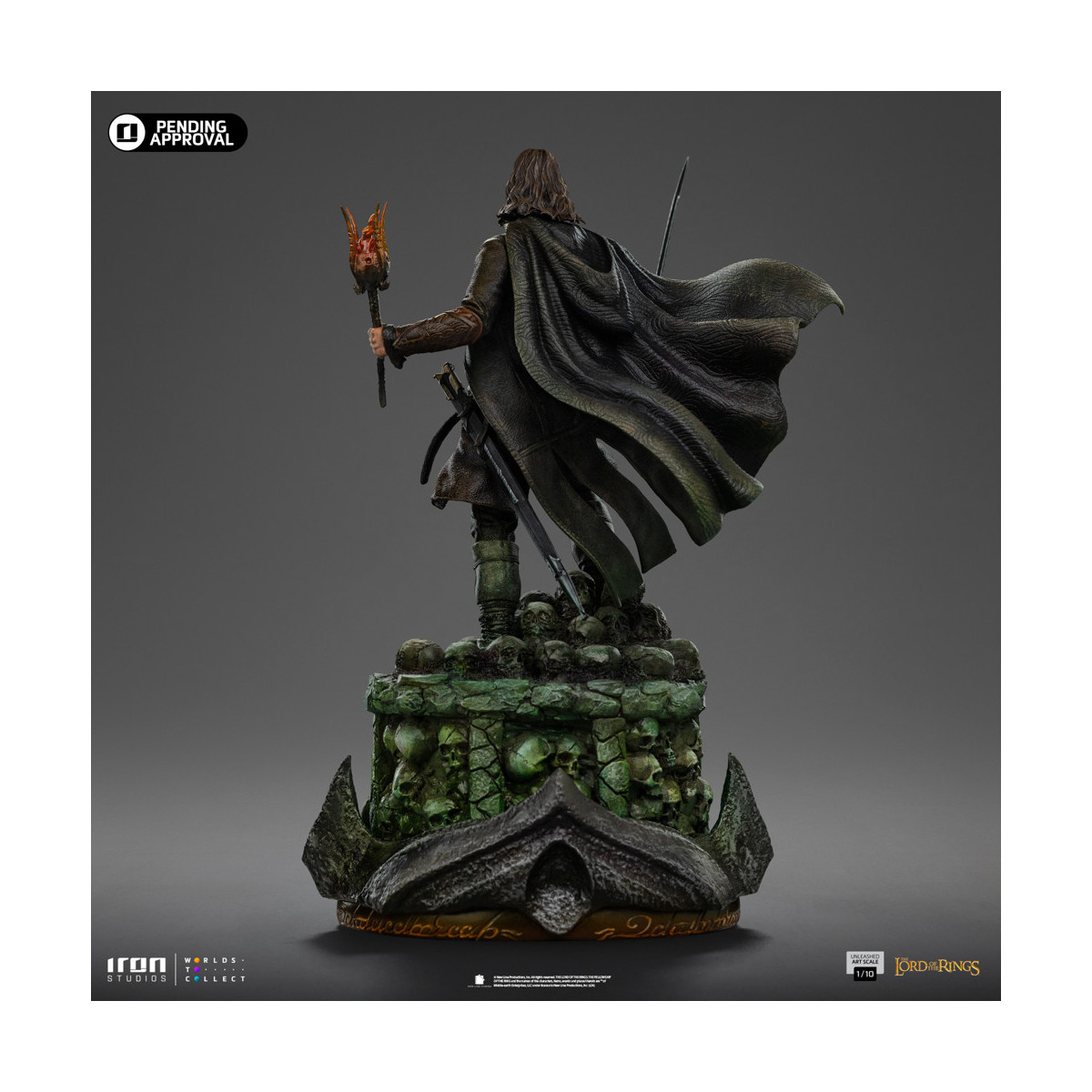 Iron Studios - Aragorn scatenato - Il Signore degli Anelli - LOTR Unleashed Art Scale 1/10