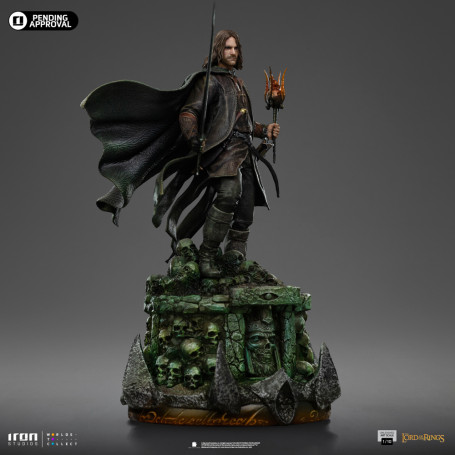 Iron Studios - Aragorn scatenato - Il Signore degli Anelli - LOTR Unleashed Art Scale 1/10