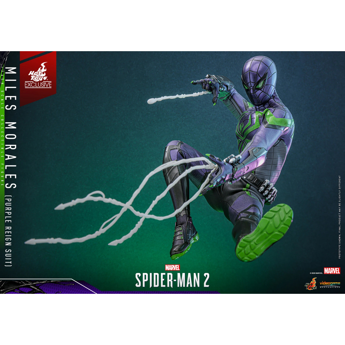 Hot Toys Marvel's Spider-Man 2: Miles Morales (Tuta del Regno Viola) Video Game Masterpiece 1/6