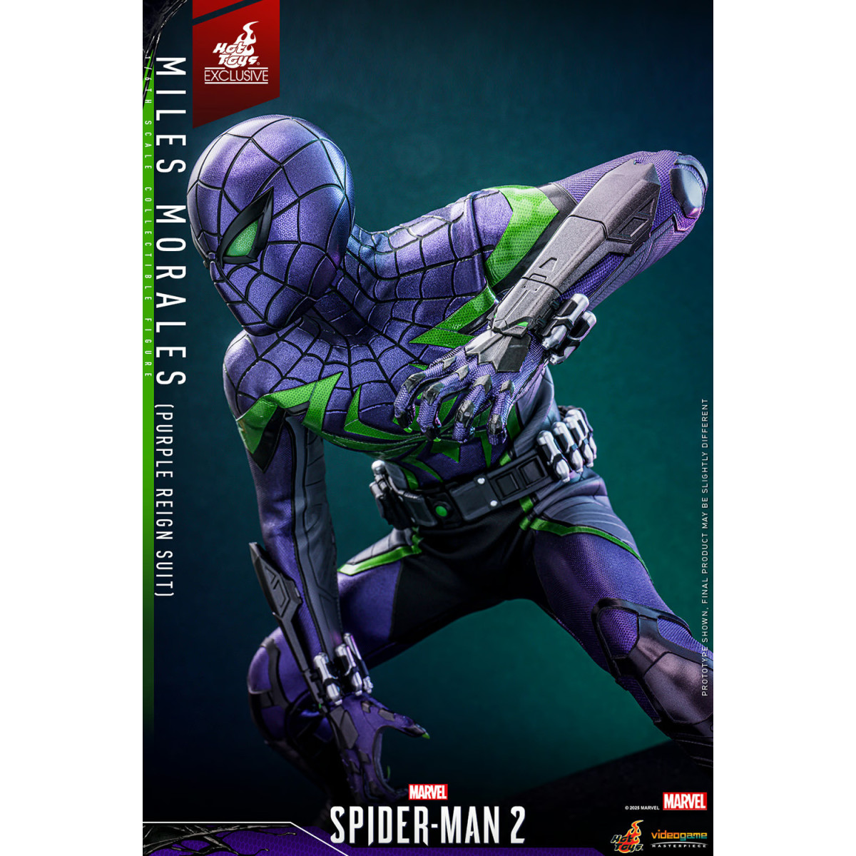 Hot Toys Marvel's Spider-Man 2: Miles Morales (Tuta del Regno Viola) Video Game Masterpiece 1/6