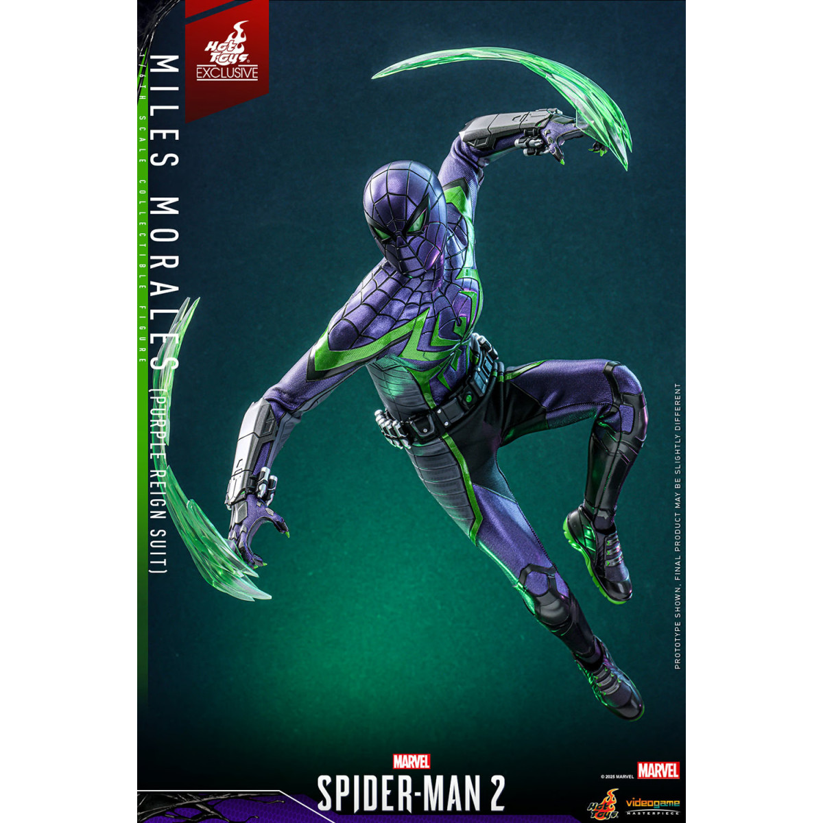 Hot Toys Marvel's Spider-Man 2: Miles Morales (Tuta del Regno Viola) Video Game Masterpiece 1/6