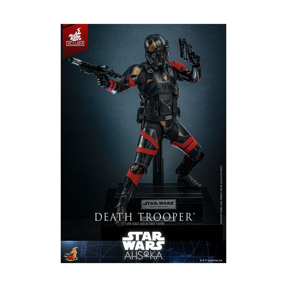Hot Toys - Death Trooper esclusivo TM 1/6 - Star Wars Ahsoka