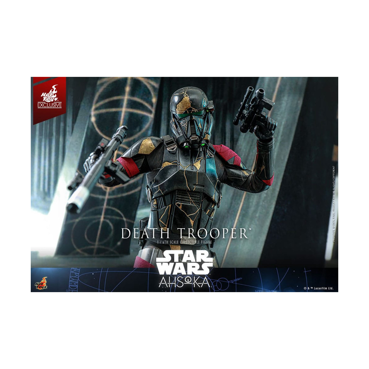Hot Toys - Death Trooper esclusivo TM 1/6 - Star Wars Ahsoka