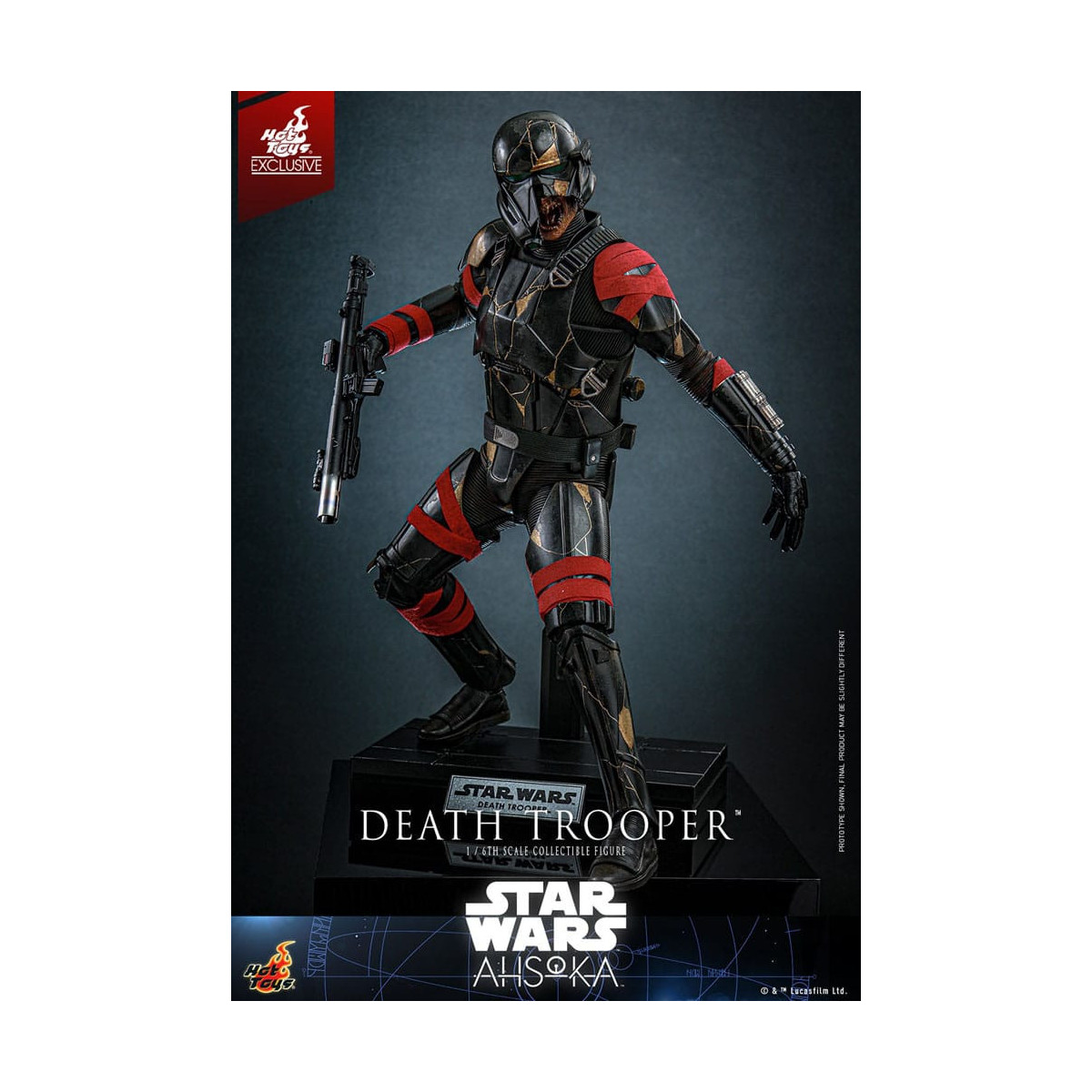 Hot Toys - Death Trooper esclusivo TM 1/6 - Star Wars Ahsoka