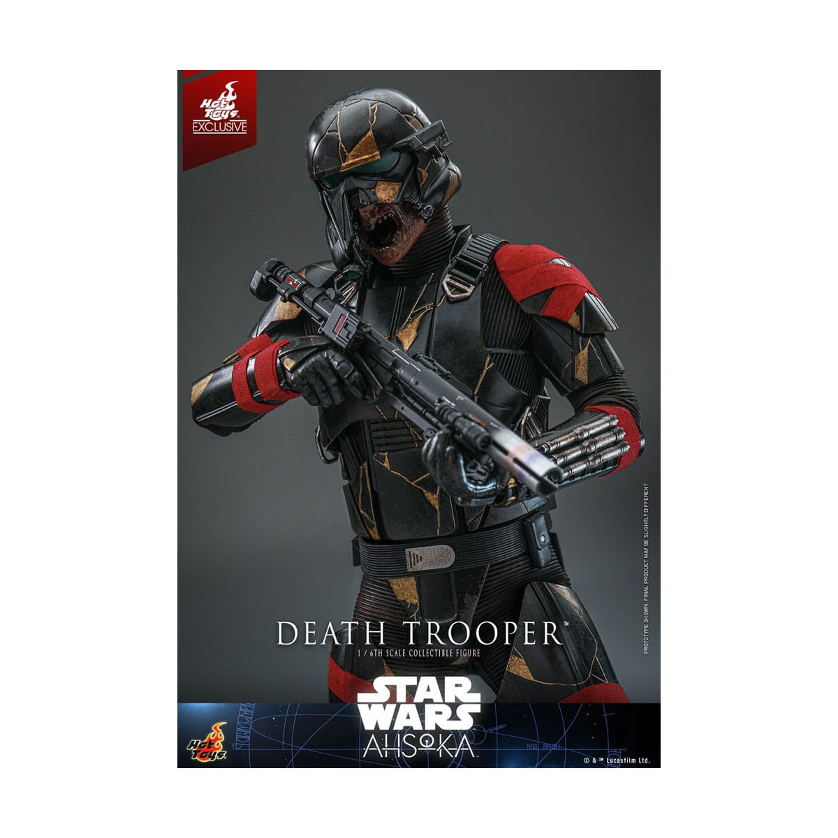 Hot Toys - Death Trooper esclusivo TM 1/6 - Star Wars Ahsoka