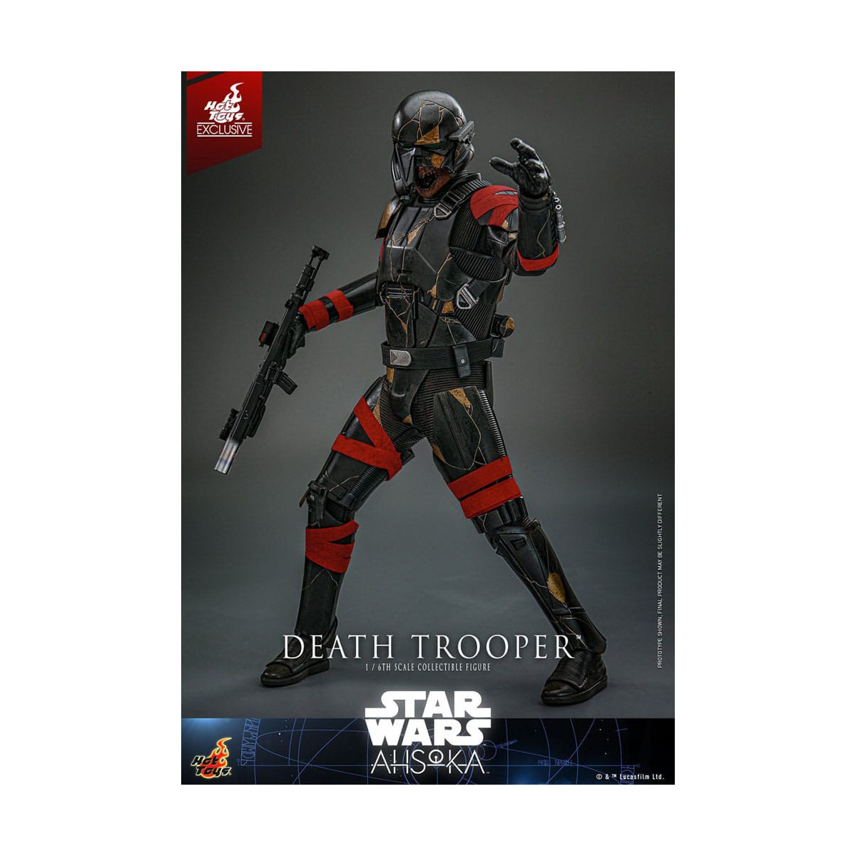 Hot Toys - Death Trooper esclusivo TM 1/6 - Star Wars Ahsoka