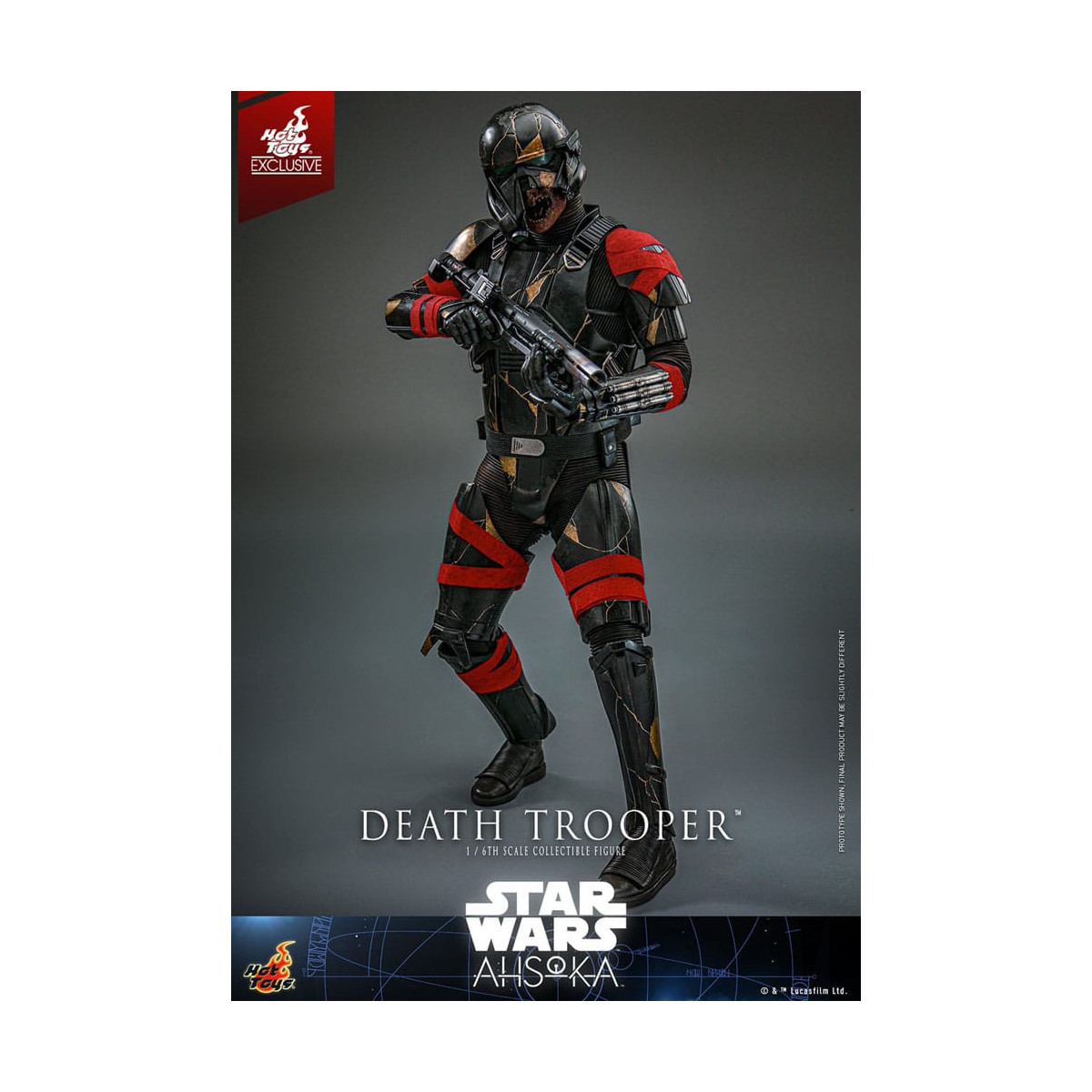 Hot Toys - Death Trooper esclusivo TM 1/6 - Star Wars Ahsoka