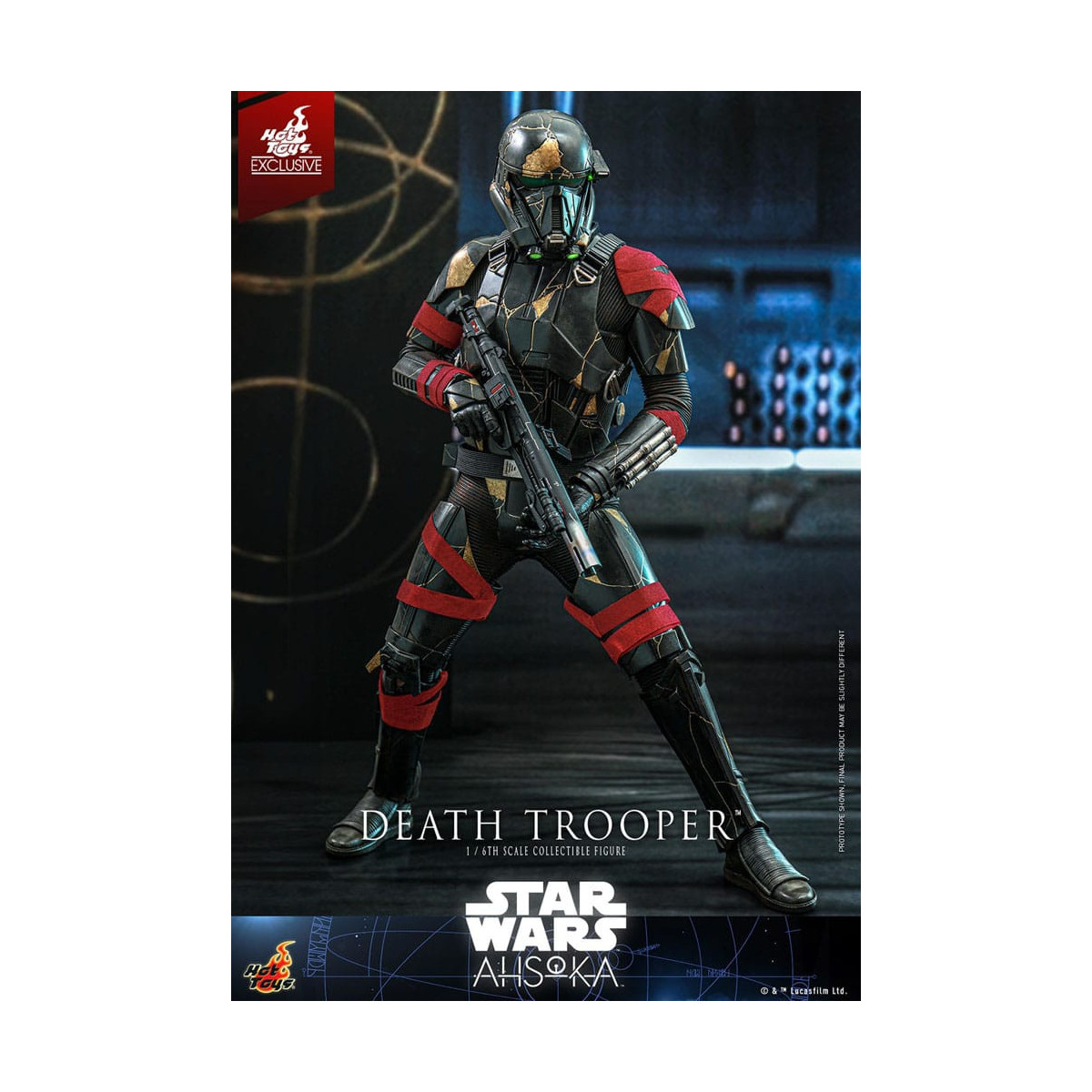 Hot Toys - Death Trooper esclusivo TM 1/6 - Star Wars Ahsoka